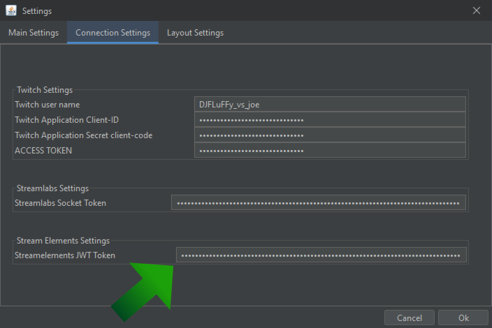 Paste the JWT Token